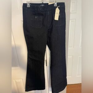 LOFT curvy flare jeans size 12